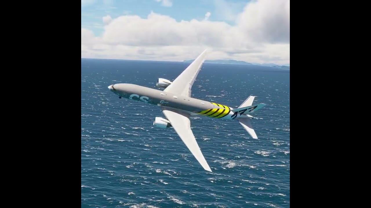 Impossible Landing!!! Amazing View before the Plane Landing eps.563