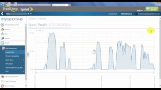 Speed and Profile Graph