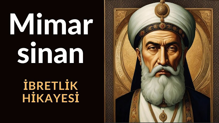 İstanbula Su Getiren Mimar Sinan ve İbretlik Hikayesi