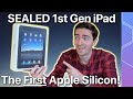 Unboxing the first apple silicon a brand new first generation ipad