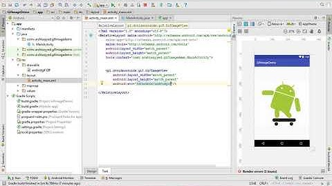 GifImage in drawable folder Android Studio