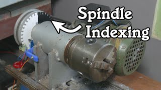 Membuat spindle indexing mesin bubut sederhana