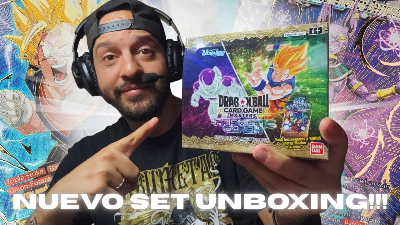 BT28 Prismatic Clash UNBOXING Dragon Ball Super Card Game MASTERS