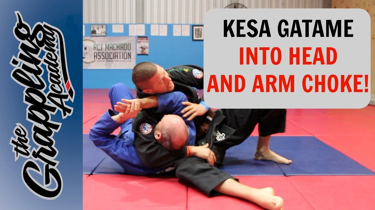 Kesa Gatame Into Head And Arm Choke! YouTube