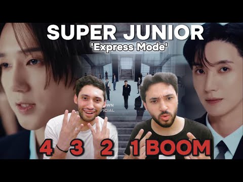 Twins Reaction SUPER JUNIOR 슈퍼주니어 'Express Mode' MV
