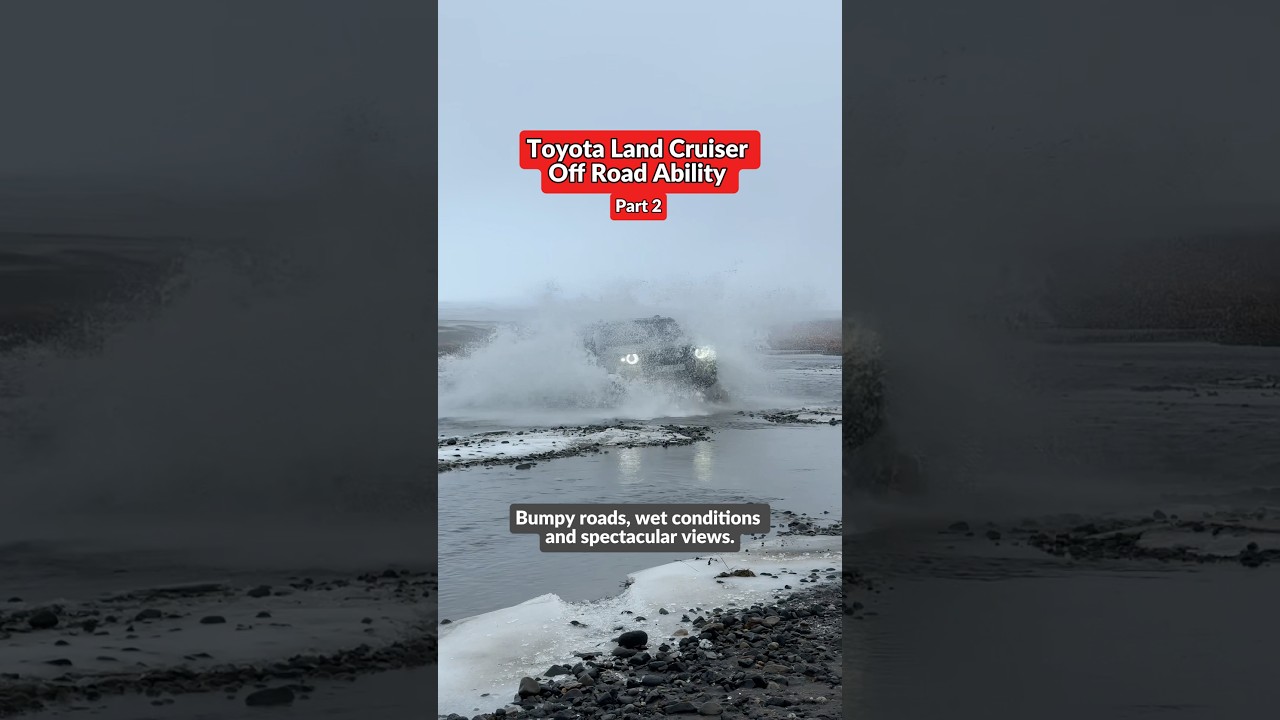 Bumpy roads, technical sections and dozens of river crossings – all easy for the Land Cruiser!