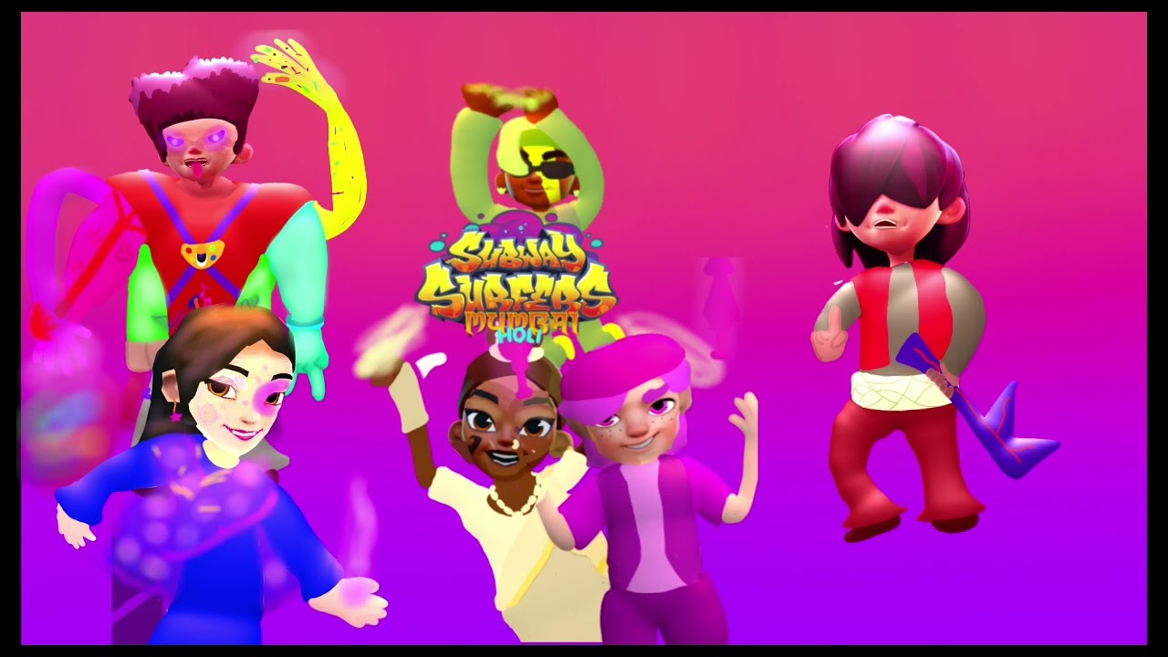 Subway Surfers Mumbai Holi 2025 Remix
