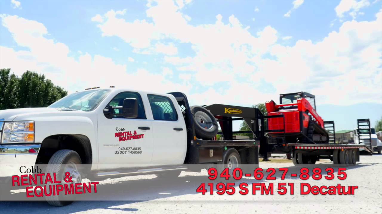 Cobb Rental and Equipment YouTube