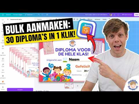 Dozens of Canva designs in one click! (Diplomas & Name Tags)