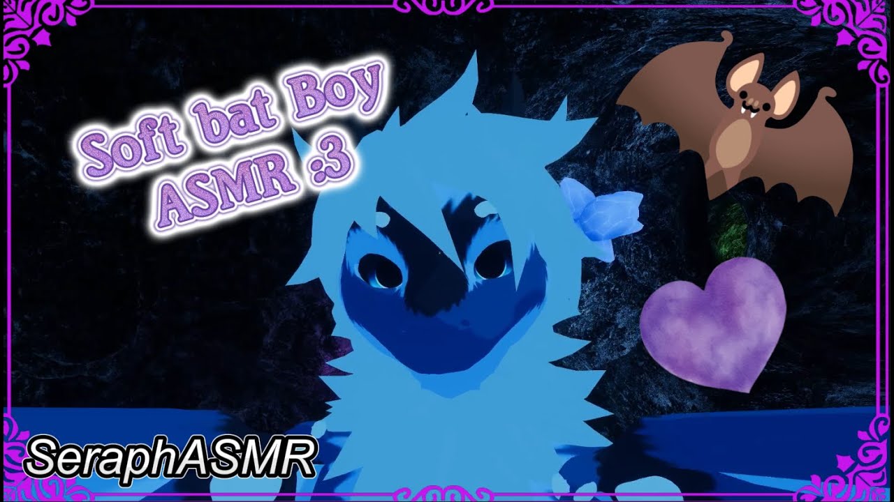 {Furry ASMR} Fluffy bat boy tingles you in Cave :3 [Sleep-Aid] [Soft-Spoken] [Tongue clicking]