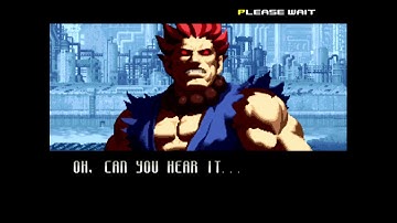 SVC Chaos: SNK VS. Capcom (Arcade) Playthrough as Akuma