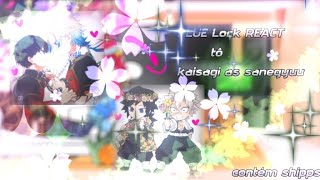 BLUE LOCK REACT TÔ ISAGI E KAISER AS TOMIOKA E SANEMI// PART 2/4//