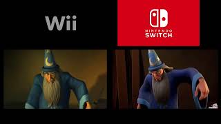 Epic Mickey Comparison  Wii vs  Nintendo Switch - Final Scene / Good Endings