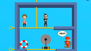 Pin Rescue - Pull The Pin | Gameplay Walkthrough Part 1 Level 1-33 (Android, ios)