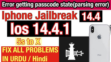 Jailbreak iOS 14.4 /14.4.1 Fix Error Getting Passcode Checkra1n 0.12.2 Success With Checkra1n 0.12.1