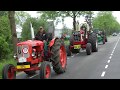 O.P.A oude trekkers oldtimer tractor toertocht tourtocht Harmelen hemelvaartdag 10-05-2018