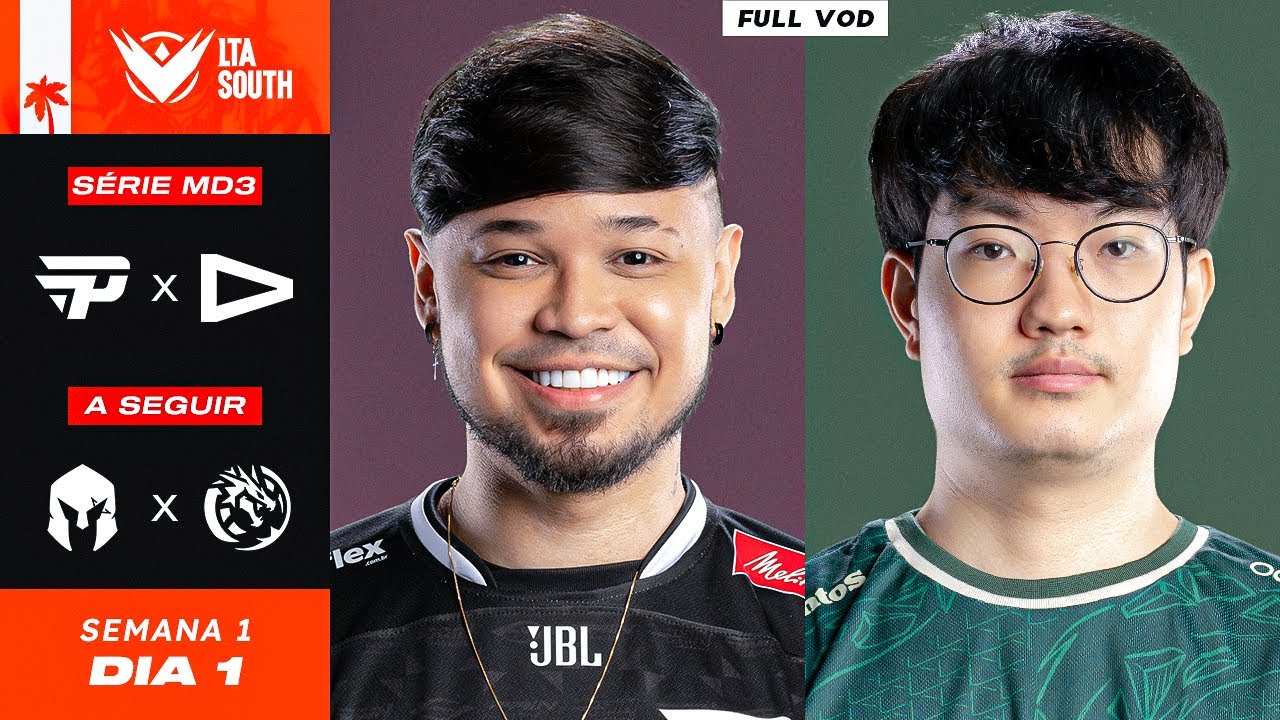 LIVE COMPLETA DA ESTREIA DA LTA SUL E NORTE: PAIN x LOUD & VKS x LEV