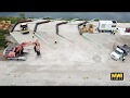 MWI Flood Control Pump Station Fast Installation in South Florida Everglades