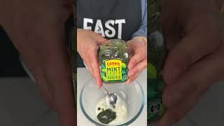 At Home Pickle Tray Series - Easy Mint Sauce #mintsauce #poppadoms #indiansides