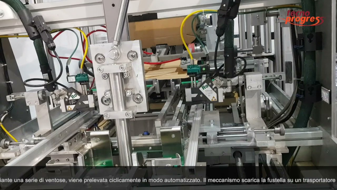 MACCHINA AUTOMATICA FORMATRICE DI VASSOI E COPERCHI TRAYF35