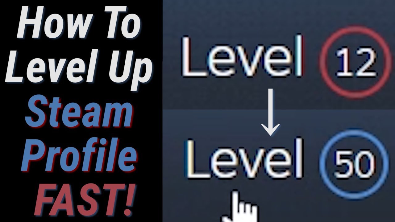 How To Level Up Steam Profile FAST AND EASY 2019 SteamLevels YouTube