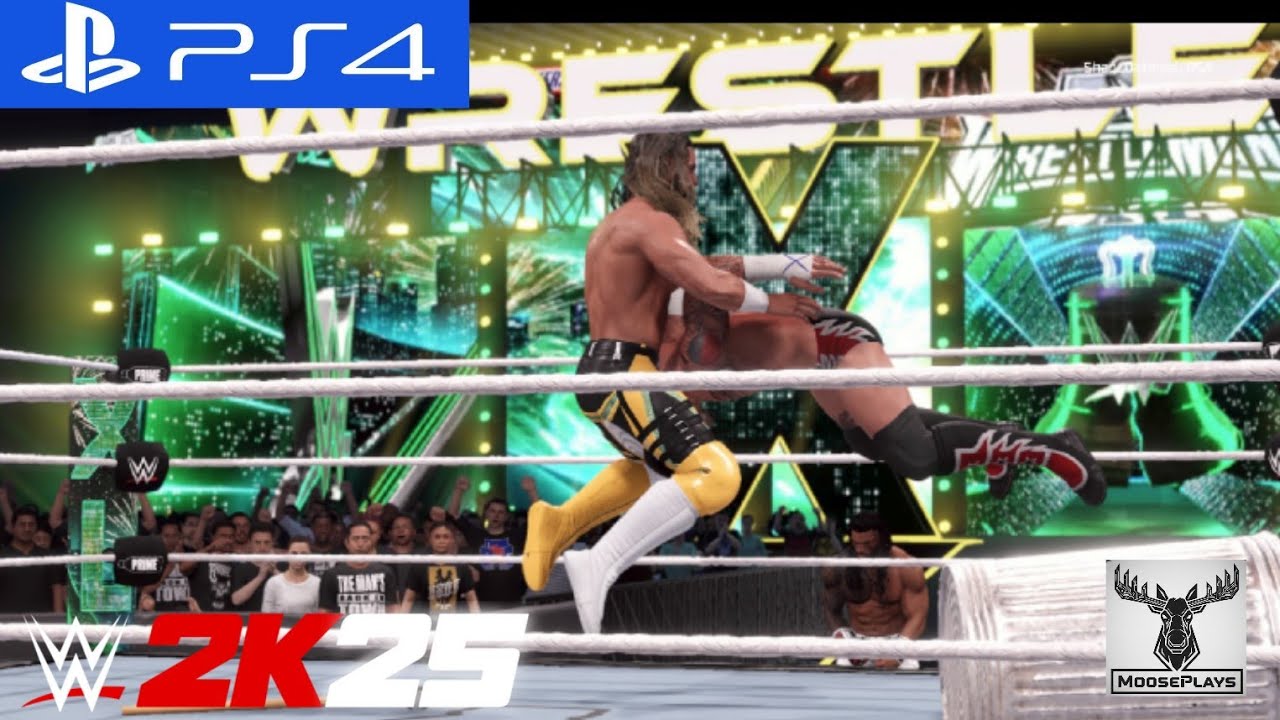 Wwe 2K25 - Roman Reigns vs Seth Freakin Rollins vs CM Punk - WorldHeavyweight Championship | Full