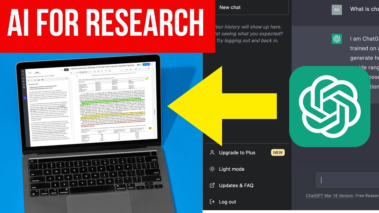 The New ChatGPT for Research? AI tool for Researchers for Effective Writing, Reading and Analysis!