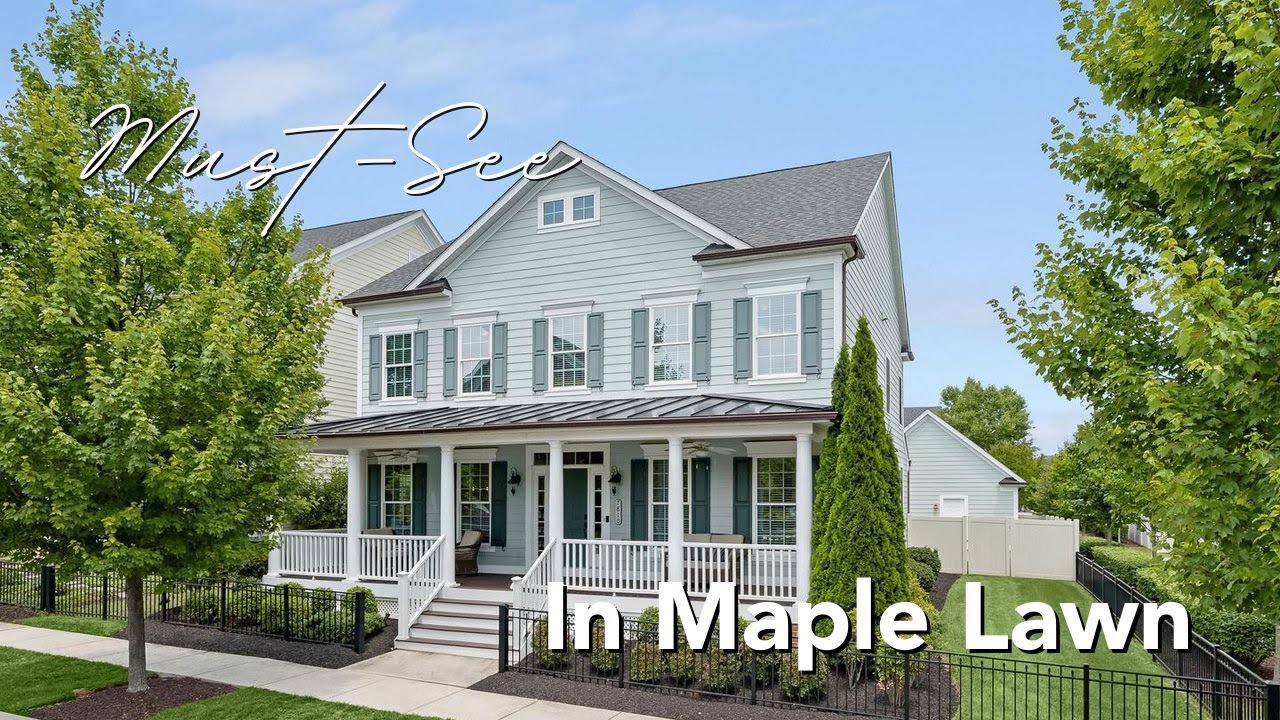 A MustSee Home in Maple Lawn! 7810 Blue Ribbon Street Property Tour