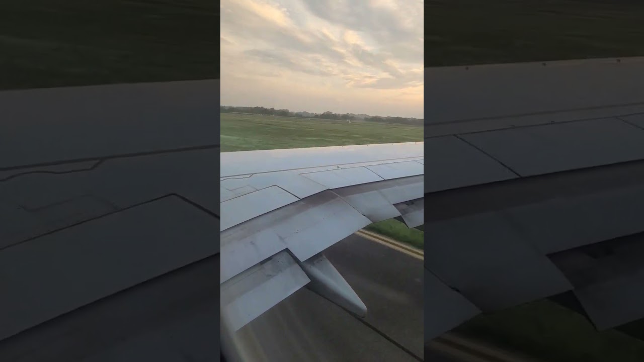 Take-Off while sunrise! 