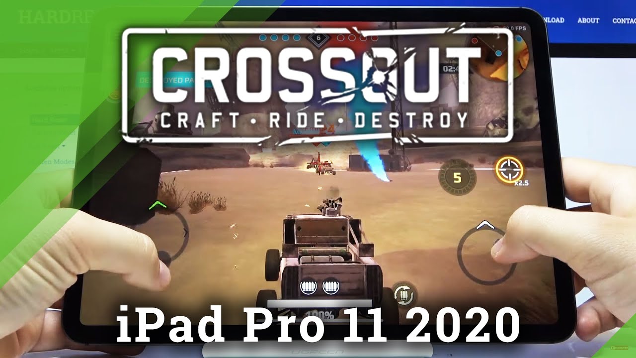 Crossout Gameplay on iPad Pro 11 2020 – Gaming Quality Checkup