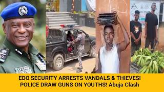 Caught Red-Handed! Edo Security Corps Arrests Vandals, Burglars & Plantain Thieves