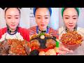 Crunchy Seafood Tray with Orange Roe Pattern and Shrimp Seafood Feast