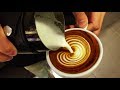 Latte art  slow heart by chris