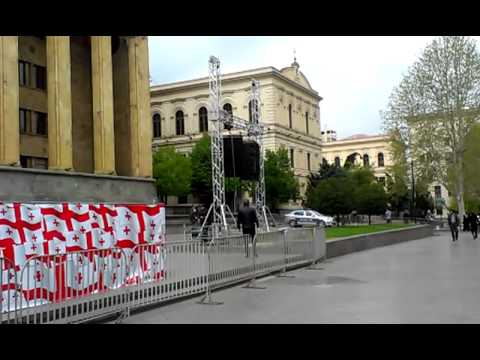 მზადება 19 აპრილის აქციისთვის