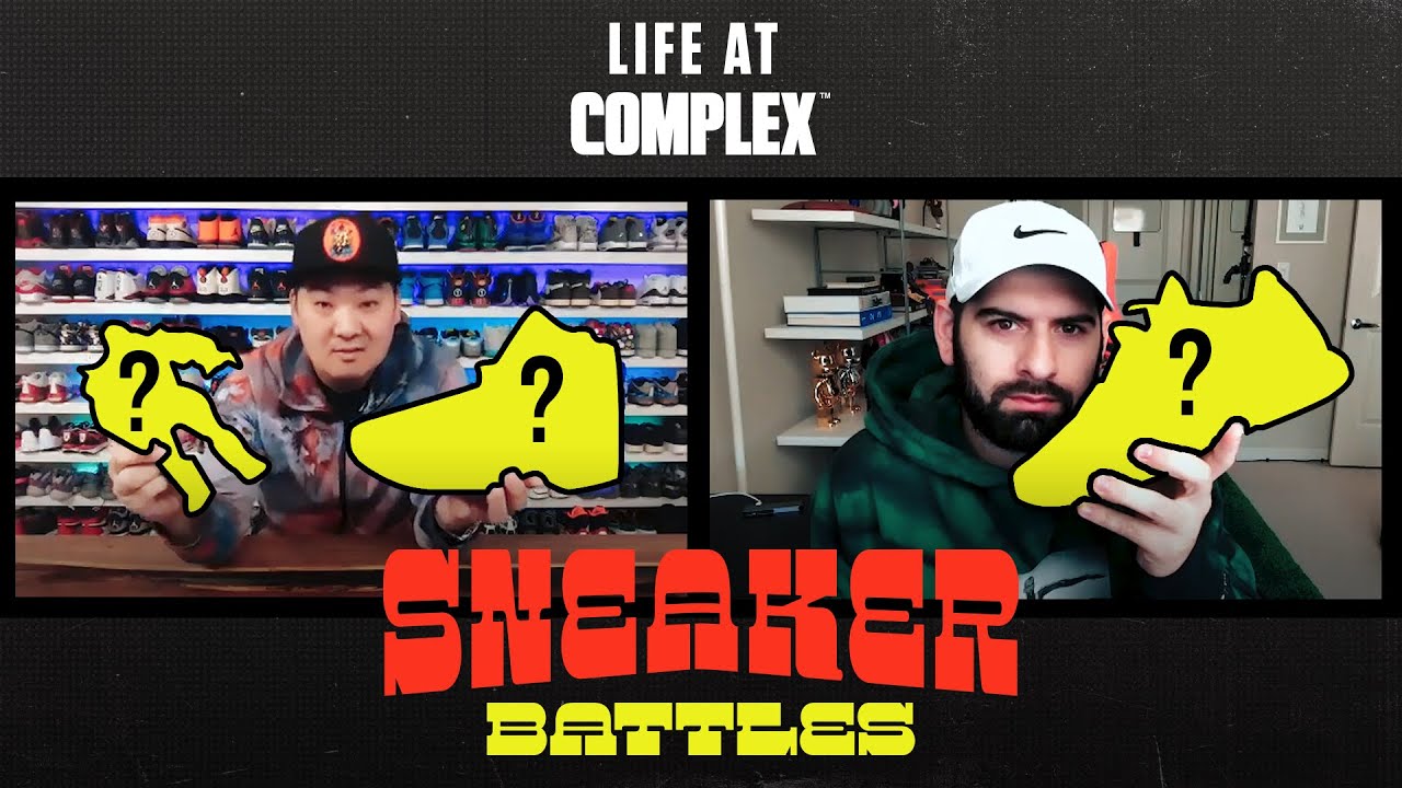 Qias Omar vs HesKicks In A Sneaker Battle From Home! | #LIFEATCOMPLEX