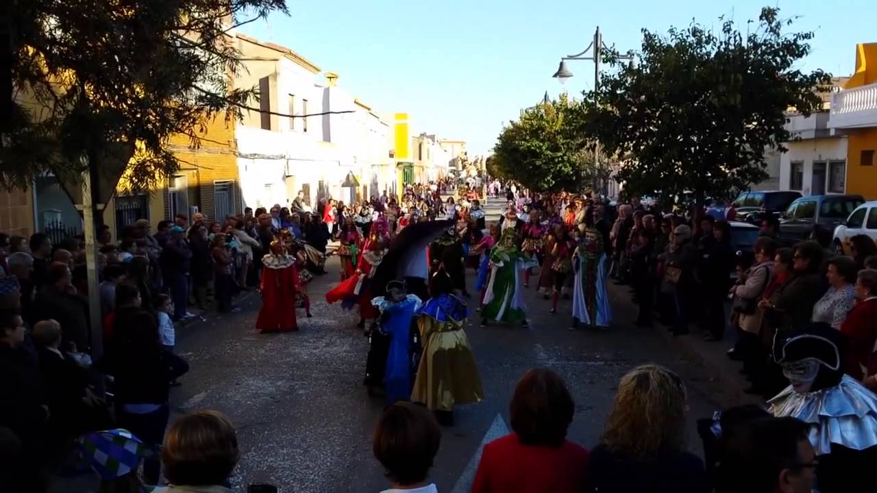 Falla la Verge. Cabalgata 2014. Carnaval de Venezia