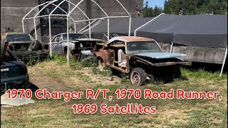 BARN FINDS| Out saving Mopars! Charger, Road Runner, Satellites!