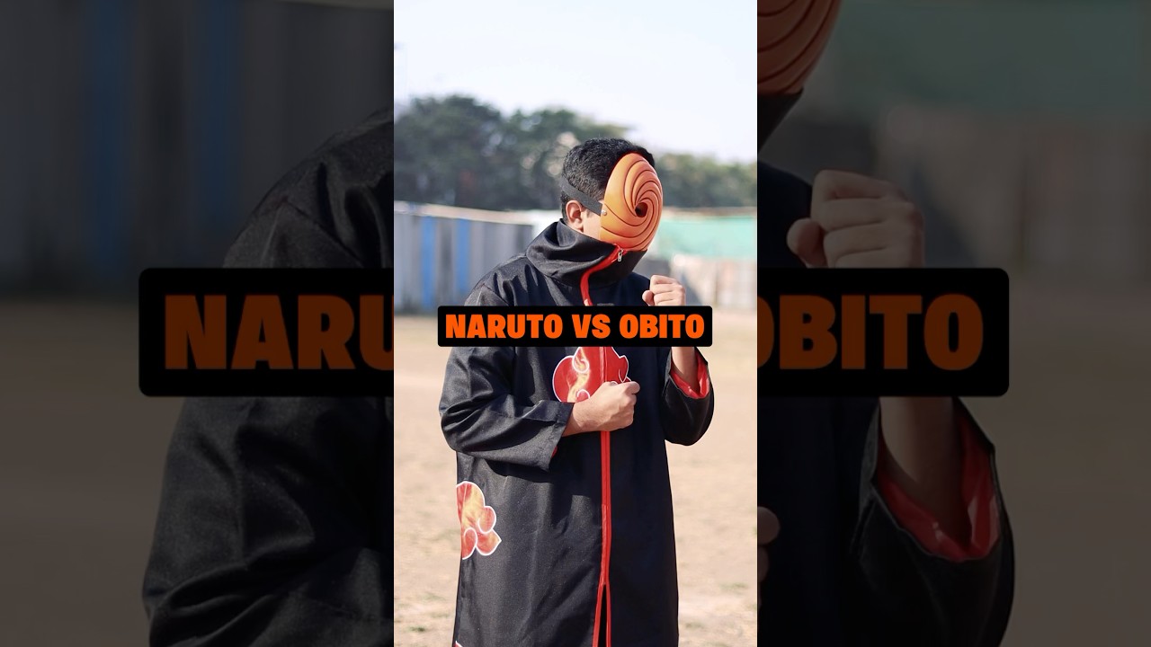 NARUTO VS OBITO FIGHT 🔥 