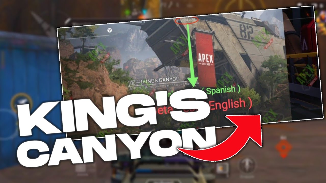 Apex Legends Mobile King S Canyon Map Confirmed New Map King S Canyon Apex Legends Mobile Youtube