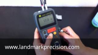 Ultrasonic thickness gauge TIME TT300 - how to find out velocity through known thickness