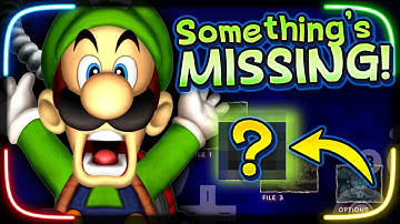 Nintendo Deleted Something in Luigi