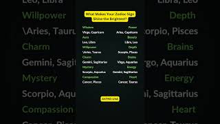 What Makes Your Zodiac Sign Shine The Brightest?