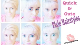 3 Quick Cute Pixie Tutorial
