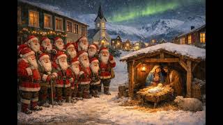 13 Santas, 1 Baby Jesus