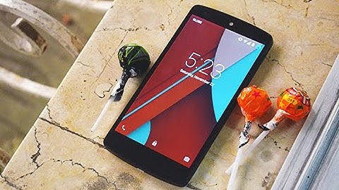 Android 5.0 Lollipop on the Nexus 5 Review!