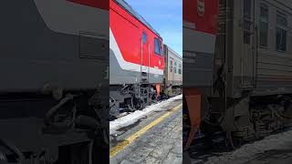 Шум дизеля 2А-9ДГ-02 у ТЭП70У #жд #train #локомотив #россия #railway #вагон