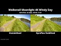Walksnail Avatar Moonlight 4K Unstabilized vs Gyroflow Stabilized Side by Side Test