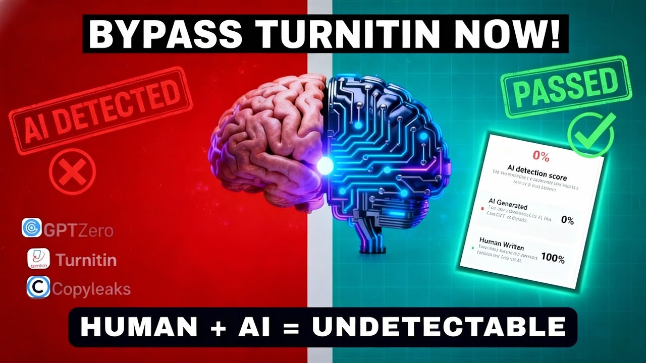 How to Bypass AI Detectors (Turnitin, GPTZero) with RewriteIQ