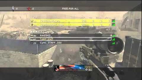 【CoD:MW3】 niconico No.1 Sniper Battle #3