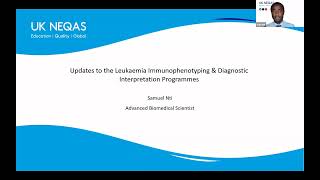 Updates to the Leukaemia Immunophenotyping & Diagnostic Interpretation Programmes